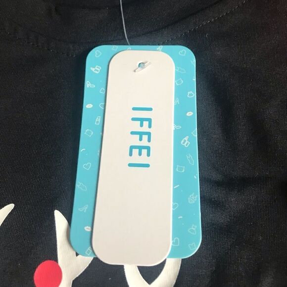 NWT … IFFEI “Size 10-11 Y” Merry Christmas Pajama Set - Picture 4 of 4